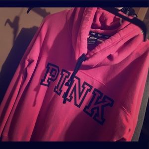 Pink hoodie